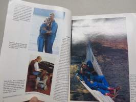 Muoti ja kauneus 1989 nr 6 -muotilehti -mukana kaava-arkki / fashion magazine