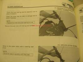 Honda XL 125R Shop Manual 