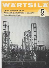 Wärtsilä Oy henkilöstölehti 1980 nr 5 / saniteettiposliinia 100 vuotta, tavaramerkkien suojaus