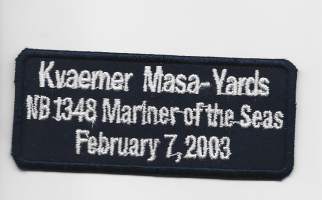 Mariner of the Seas / Kvaerner Masa-Yards 2003 - hihamerkki
