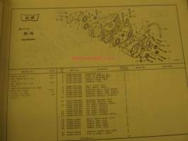 Honda CR 125 M2 Parts list varaosaluettelo