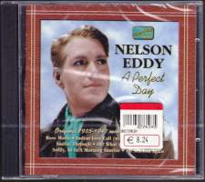 Nelson Eddy - A Perfect Day, CD, 2002. Alkuperäisiä äänitteitä. (Uusi, muovitettu). Musikaali- ja operettisävelmiä.