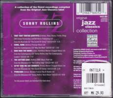 Sonny Rollins - Original Jazz Classics Collection, CD, 1997. (Uusi, muovitettu). – OJCX 005