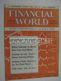 Financial World 24.6.1940 -talouslehti, US Army mainos takakannessa