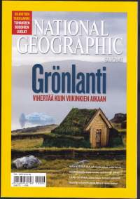 National Geographic Suomi 2010 N:o 6. Grönlanti vihertää kuin viikinkien aikaan; Silkkitien buddhaluolat; Mannerjään sulaminen.  Katso muut aiheet/sisältö kuvasta.