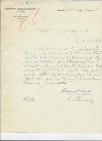 Otavan Osuuskauppa Otava 1921 firmalomake