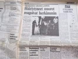 Uusi Suomi 28.10.1981 - UKK luopuu - Urho Kekkonen luopuu perisidenttiydestä erikoisartikkelit