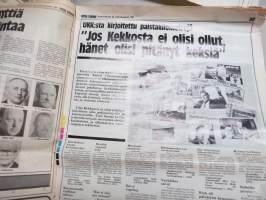 Uusi Suomi 28.10.1981 - UKK luopuu - Urho Kekkonen luopuu perisidenttiydestä erikoisartikkelit