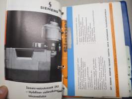 Siemens 1-2 tuotekansiot 1960-luvulta