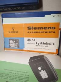 Siemens 1-2 tuotekansiot 1960-luvulta