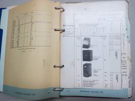 Siemens 1-2 tuotekansiot 1960-luvulta