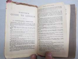 London, Plan &amp; Guide, Index to Streets -kartta, ei merkittyä painovuotta