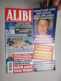 Alibi 2004 nr 4, Lastensa ampuja lähetti tekstiviestin pojan kummitädille, Konginkankaan tragedian törkeä päätös, Pelso vankilapako, Isä &amp; poika murhaajina, ym.