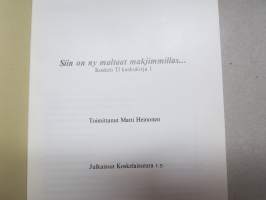 Siin on maltaat makjimmillas - Kosken TL (Koski Tl) kaskukirja 1.