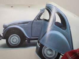 Citroën 2CV 1972 -myyntiesite / sales brochure