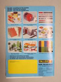 Faller 1976 / 1977 Accessories for the model railroad - Accessoires pour trains miniatures - Toebehoren voor de model-spoorbaan -catalogue / tuoteluettelo