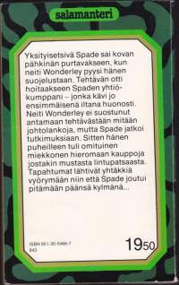 Dashiell Hammett - Maltan haukka, 1981. 2.p. Maailmankuulu rikosromaani. Salamanteri-sarjaa.