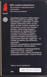 Howard Engel - Palaneen käryä, 1987,  SAPO 311. Dekkari