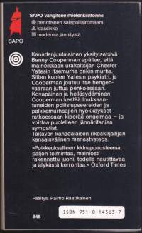 Howard Engel - Palaneen käryä, 1987,  SAPO 311. Dekkari Modernia jännitystä. Lukematon kirja