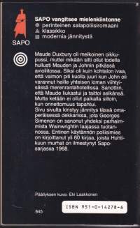 John Wainwright - Umpikuja, 1987,  SAPO 310. Perinteinen Dekkari