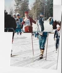 Hyvä on hiihtäjän hiihdellä  1982 - valokuva 2 kpl