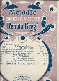 Melodie per Canto e pianoforte di Renato Brogi - nuotit