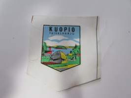 Kuopio -Taivalharju -kangasmerkki, matkailumerkki, leikkaamaton