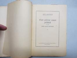 Kun pöksyt vaan pitävä - ja muit Salon puole jaarituksii