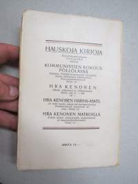 Kun pöksyt vaan pitävä - ja muit Salon puole jaarituksii