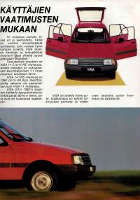 Myyntiesite Citroen visa, 11/ 85. Sivuja 24.