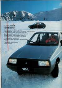 Myyntiesite Citroen visa, 11/ 85. Sivuja 24.