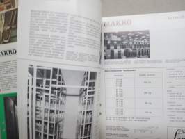 Lundia - 12 kpl erilaisia Lundia-hyllyjärjestelmän esitteitä 1970-luvulta