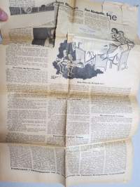 Friedenspost 1951 nr 48, 25.11.1951, saksalainen vasemmiston ja rauhanliikkeen äänenkannattaja, ilmestynyt Berliinissä