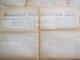 Vapaa Sana 1945 nr 270, 21.11.1945, kommunistilehti, Nürnbergin syytekirjelmä, Suomen sotarikolliset, Kansalaiskokokou, Jyryn uudelleensynty, ym.