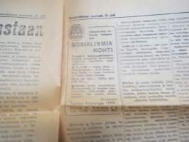 Vapaa Sana 1945 nr 270, 21.11.1945, kommunistilehti, Nürnbergin syytekirjelmä, Suomen sotarikolliset, Kansalaiskokokou, Jyryn uudelleensynty, ym.