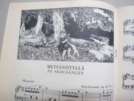 Lasten maailmasta - melodisia sävelkuvia pianolle - melodiska tonbilder för piano -nuottikirja
