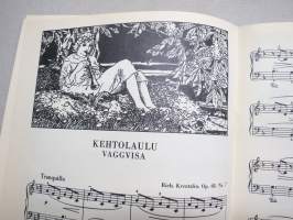 Lasten maailmasta - melodisia sävelkuvia pianolle - melodiska tonbilder för piano -nuottikirja