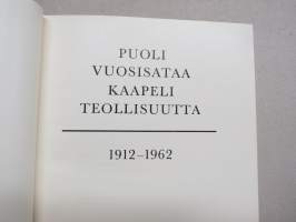 Puoli vuosisataa kaapeliteollisuutta 1912-1962 - Suomen Kaapelitehdas Oy