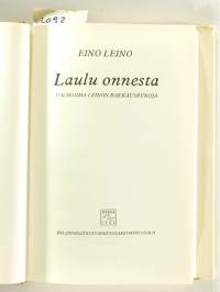Laulu onnesta - valikoima Leinon rakkausrunoja