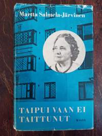 Taipui vaan ei taittunut. Muistikuvia ja näkymiä vuosilta 1918-1939