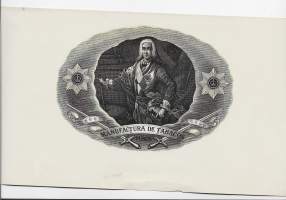 Manufactura de Tabacos Puros /   sikarietiketti tupakkaetiketti kivipaino