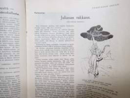 Säästäjän Joulu 1937 -joulunumero, kuvitusta mm. Martta Wendelin &amp; Rudolf Koivu, Mika Waltari - Vain nuori poika, Raul Roine, Anni Swan, Valentin, ym.