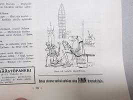 Säästäjän Joulu 1937 -joulunumero, kuvitusta mm. Martta Wendelin &amp; Rudolf Koivu, Mika Waltari - Vain nuori poika, Raul Roine, Anni Swan, Valentin, ym.