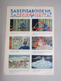 Säästäjän Joulu 1937 -joulunumero, kuvitusta mm. Martta Wendelin &amp; Rudolf Koivu, Mika Waltari - Vain nuori poika, Raul Roine, Anni Swan, Valentin, ym.