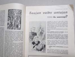 Säästäjän Joulu 1938 -joulunumero, kuvitusta mm. Martta Wendelin &amp; Rudolf Koivu, Sakari Pälsi, Uusi Ruotsi, Raul Roine, Kepulikonsteillä elämisestä Etelässä, ym.