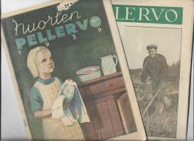 Pellervo 1934 nr 26 ja Nuorten Pellervo 1939 nr 1   yht 2 lehteä