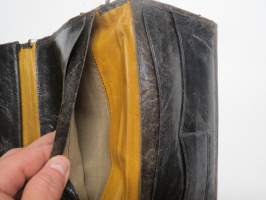 Isokokoinen vanhanajan suurikokoisten setelien lompakko,  -old time wallet for big size notes