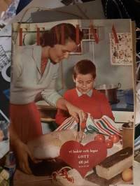 Femina 50/1959 13 december. vi bakar och lagar gott till jul, gammal men evigt ung, vintervarmt och vackert