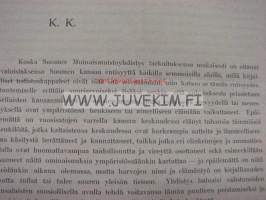 Suomen Muinaismuistoyhdistyksen Kehotus ainesten keräilemiseksi Eteväin kansan miesten ja naisten elämäkerrastoa varten