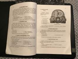 Kansanvalistusseuran Kirjeopiston koneosaston kurssitarjonta 1956